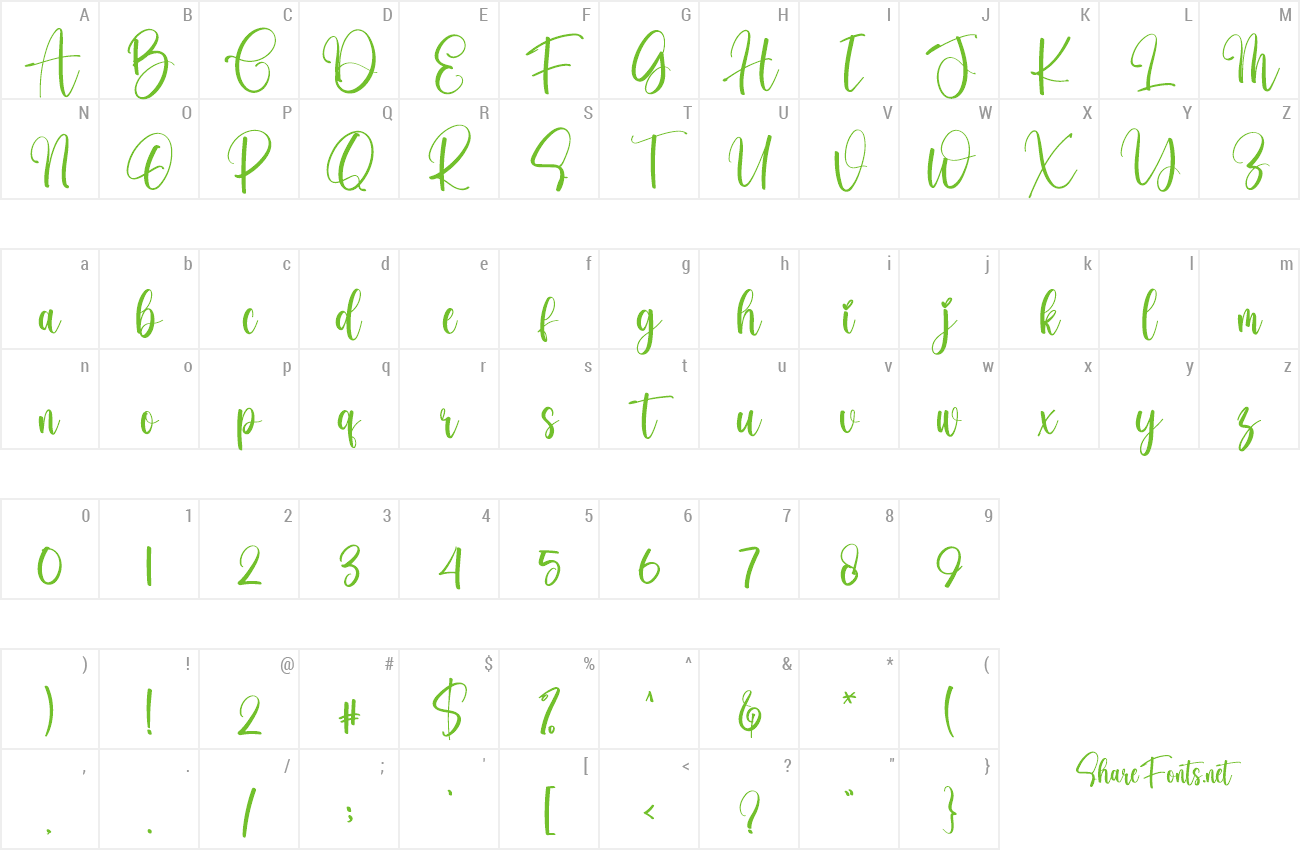 Font Christmas Holly preview